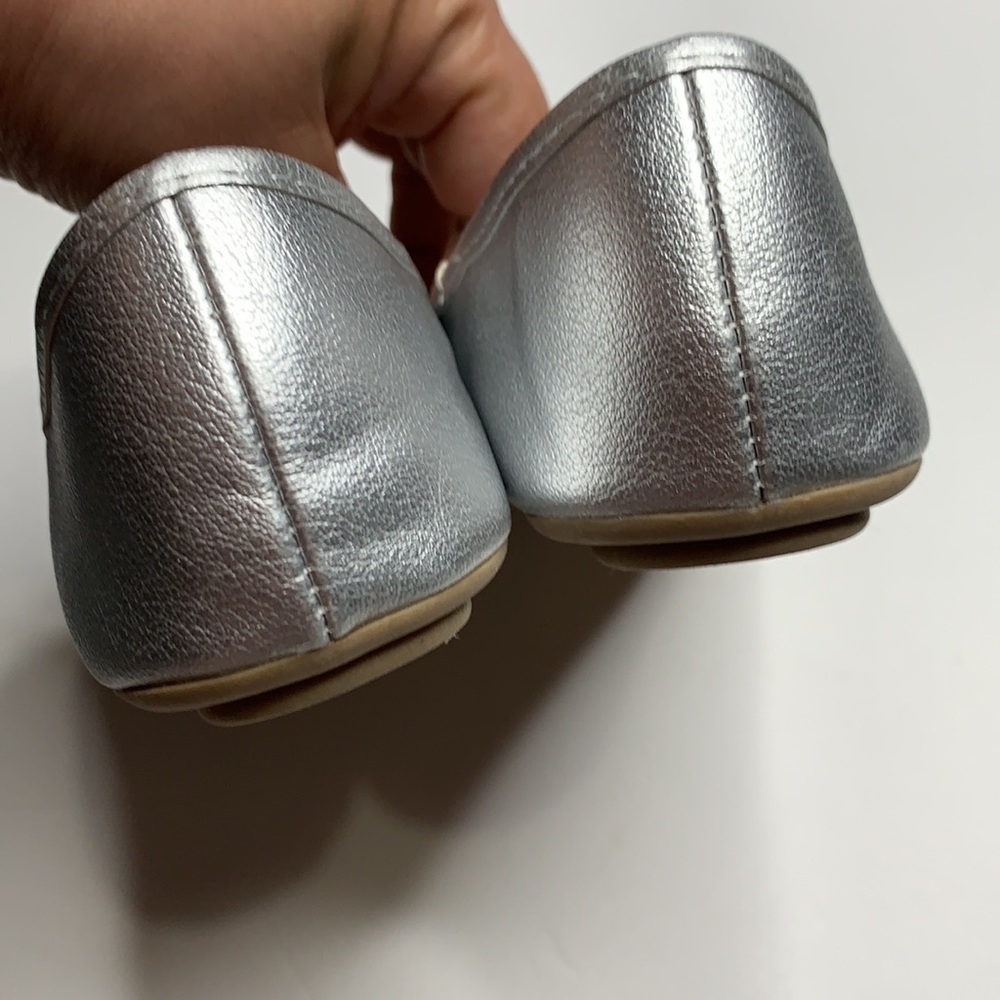 Girls shoes Zoe & Zac‎ Silver flats size 3 - Picture 5 of 7